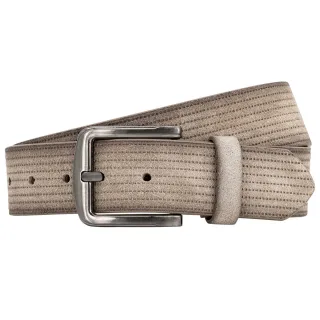 LINDENMANN - Ledergürtel LINDENMANN beige - Gr. - 90