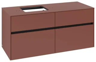 Villeroy & Boch Waschtischunterschrank Collaro C129B0 1200x548x500mm m. Bel. 4 Ausz. Waschtisch li W C129B0AH