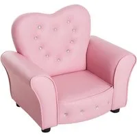 HOMCOM Sessel Kindersessel Prinzessin