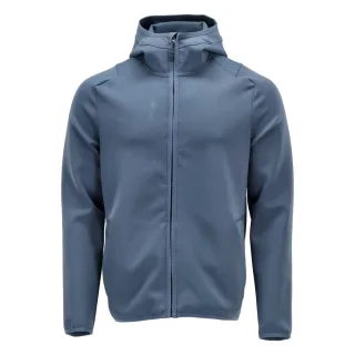 MASCOT Herren Fleecepullover mit Kapuze CUSTOMIZED Steinblau XS - 22586-608-85-XS