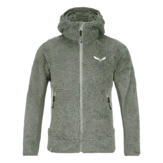 SALEWA - Puez Highloft Polarlite 2 Kapuzenjacke Kind - Grün (Gr.164)