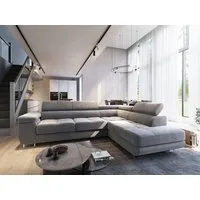 Masseno Ecksofa SELVA mit Schlaffunktion L-Form, Sofa mit Bettkasten