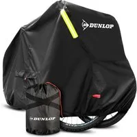 Dunlop Fahrradschutzhülle Fahrradgarage Rad Abdeckung bike cover L, Premium Fahrradabdeckung Anti Rost 200x92x120 cm mit Transportbeutel