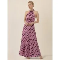 Apart Abendkleid mit Polka Dots