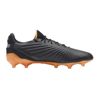 Puma - "King Ultimate" Fußballschuhe mit festem Boden für Herren (Schwarz/Orange)