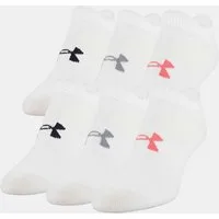 Under Armour® Sportsocken Under Armour Golf Socken Essential Weiß Damen 6er Pack EU S
