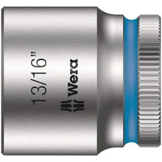 Wera 8790 HMB Zyklop-Steckschlüsseleinsatz mit 3/8"-Antrieb, zöllig Blau - 05003579001