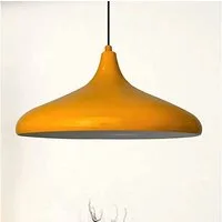 Bamyum Pendelleuchte Bamyum Pendelleuchte Durchmesser 35 cm E27 Metall Moderne Lampe, ohne Leuchtmittel