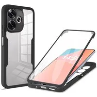 Tec-Expert Handyhülle 360 Grad Hülle für Xiaomi Redmi 13 6.79 Zoll, 6.79, Rundum Schutz Cover Case Hülle robust