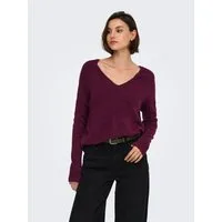 JDY V-Ausschnitt-Pullover JDYELANORA L/S V-NECK PULLO. KNT NOOS mit leicht überschnittenen Schultern