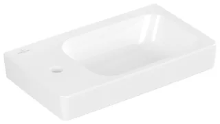 Villeroy & Boch Handwaschbecken Architectura 480x275 mm, Becken rechts , 1 Hahnloch mit Überlauf We 43854801