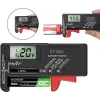 BIGSTREN Batterietester Batterietester und Messgerät für präzise Batterieprüfung, (Batterietester-Set, 1x Batterietester), Batterie-Testgenauigkeit, vielseitige Kompatibilität, kompaktes Design
