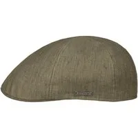 Stetson Flat Cap (1-St) Schirmmütze mit Schirm, Made in the EU