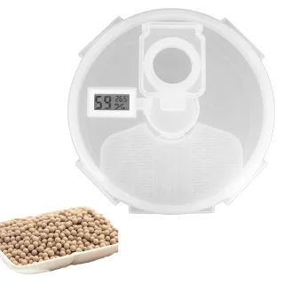 Side-Mounted 3D Printer Filament Dry Box Sealed Filament Feeder Moisture-proof for Bambu Lab A1 PLA PETG