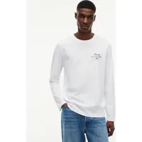 Tommy Hilfiger Langarmshirt SCRIPT STACK LS REGULAR TEE