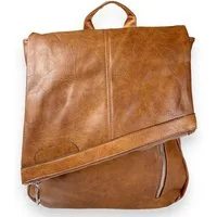 Taschen4life Rucksack 2in1 Rucksack & Umhängetasche in Einem 9200-17, Damen Rucksacktasche, viele Fächer, schnell umbaubar