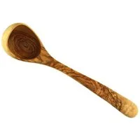 Olivenholz-erleben Schöpfkelle aus echtem Olivenholz – natürlicher Küchenhelfer, Länge ca. 25 cm, (1-St., 1x Kelle) Massives Olivenholz – langlebige Schöpfkelle für Küche & Tisch
