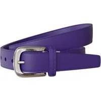 KMISSO Ledergürtel Damen Spalt Leder Gürtel 30mm Sommer Farben Silberne Schließe 30696 (1-St) im eleganten Look