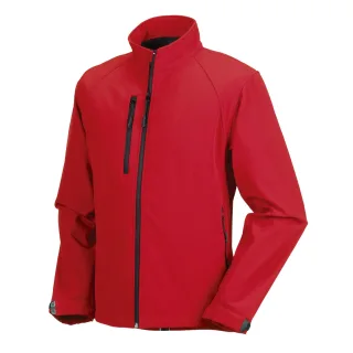 Russell Herren wasser- und winddichte Softshell-Jacke (klassisches Rot)