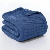 Wohndecke Musselin Decke, JASLIFE, Sommerdecke,100% Baumwolle