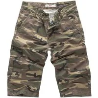Lorenzo Loren Cargoshorts Herren Shorts Cargoshorts Camouflage LL-390