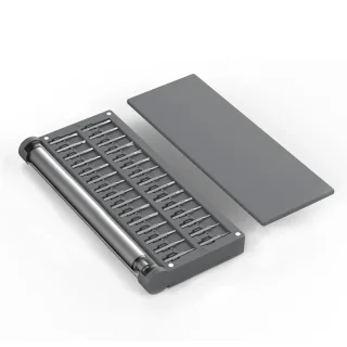 Electric Screwdriver Set 57-In-1 Rechargeable Cordless S2 Steel Bits Magnetic Pad Magnetizer Magnetic Adsorption Case Gr