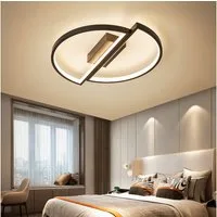 Eurohandisplay LED Deckenleuchte LED Deckenleuchte Fernbedienung Lichtfarbe einstellbar dimmbar Lampe, LED fest integriert, Warmweiß bis Kaltweiß, Lichtfarbe und Helligkeit eisntellbar