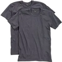 redfield Rundhalsshirt 2-er Pack Rundhals T-Shirts von Redfield in anthra. melange