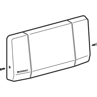 Geberit Betätigungsplatte Highline Infrarot Edelstahl 241307001