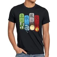 style3 T-Shirt Ghibli Family totoro mononoke schloss chihiro film ghibli