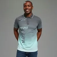 KangaROOS Poloshirt schmale Passform, Halbarm, Casual Stil