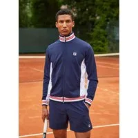 Fila Tennisjacke Björn navyblau/weiss Herren