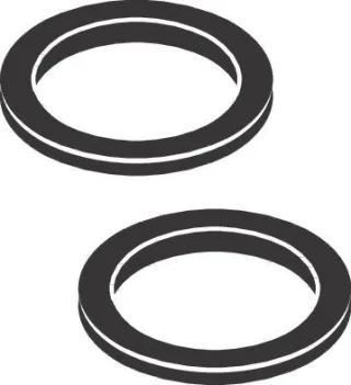 Hansgrohe ET Dichtung Druckminderer 2in1 (VPE enthält 2 Stk. Dichtungen), 94582000 94582000