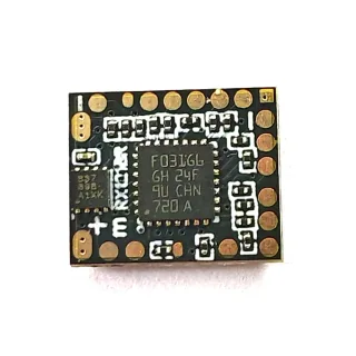 RX121BR 12-in-1 Multi-protocol 0.3g Ultra Small Static Modified Receiver for 1/64 1/87 RC Model Futaba Radiomaster Jumpe