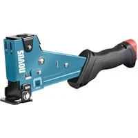 Novus Tools Hammertacker, (J-055, für 614 mm Flachdrahtklammern Typ G), Mit Prallplatte Für Oberflächenschutz, 030-0454