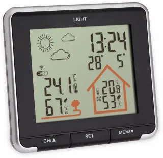 TFA Funk-Wetterstation Life, schwarz, 35.1153.01