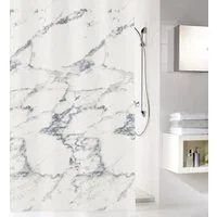 Kleine Wolke Duschvorhang Marble Breite 180 cm (1-tlg), mit Beschwerungsband