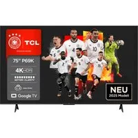 TCL 75P69KX1 LED-Fernseher (75 Zoll, 4K Ultra HD)