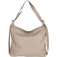 MIRROSI Beuteltasche aus Echtleder, Made in Italy, Shopper Tasche auch als Rucksack 2 in 1, Tragetasche (47x37x9cm) mit viel Stauraum