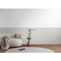 living walls Vliestapete Wallpanel Tapete Wandpaneele Mustertapete Holzpaneele Natur, strukturiert, matt, (1 St), Vliestapete Holz-Optik für Schlafzimmer Küche Wohnzimmer Wandpaneele