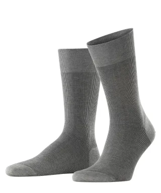 FALKE - FALKE Fine Shadow Herren steel mel. - Gr. - 45.5