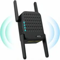 ibettertec WLAN Verstärker, 1200 Mbit/s WiFi Repeater WLAN-Repeater, Dual Band 5GHz + 2.4GHz, WiFi Verstärker deckt bis zu 200 m²