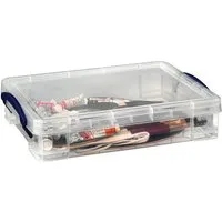 REALLYUSEFULBOX Aufbewahrungsbox Really Useful Box Aufbewahrungsbox 4l transparent