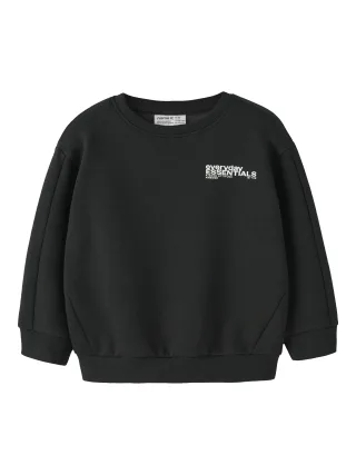 NAME IT - NMMOKIAN LS RLX SWE BRU BF black - Gr. - 116