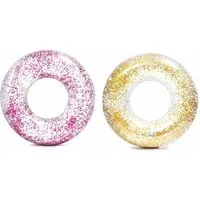 Intex Schwimmreifen Intex Schwimmreifen transparent Glitter Ø 119cm ab 9 Jahren 56274NP