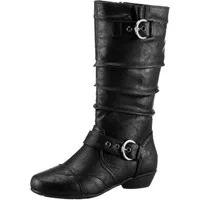 Aniston SHOES Stiefel Used-Look, mit gerafftem Schaft