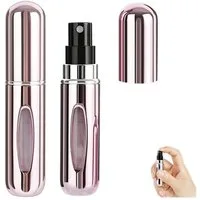 VERK GROUP Parfümzerstäuber 2x Parfum Sprühflasche Nachfüllbare Parfümzerstäuber Flasche 5ml