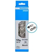Shimano Fahrradkette SHIMANO LINKGLIDE CN-LG500 Kette 9/10/11-fach 126 Glieder - langlebige