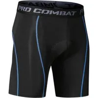 Blusmart Radlerhose Gepolsterte Radunterwäsche für Damen und Herren (Stoßfest, atmungsaktiv, Schnelltrocknend, elastisch) Radsportshorts Fahrradhosen mit 4D Gel Sitzpolster