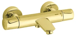Damixa Silhouet Wannenthermostat, messing poliert (PVD), 745007700 745007700
